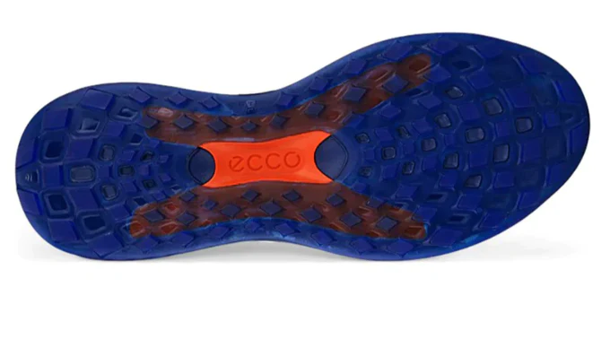 ECCO LT1 Men's Golf Shoes | White/Blue - Image 3