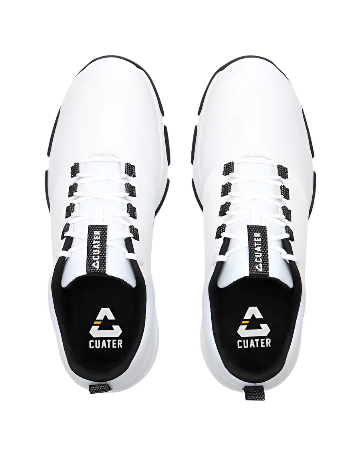 Cuater The Ringer Spiked Men's Golf Shoes | White (US 8.5 Only) - Image 4
